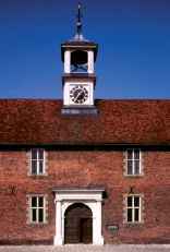 tTe turret clock at Osterley Park in West London