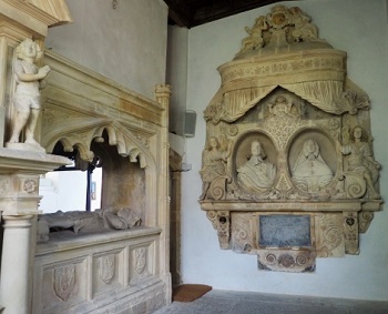 Conserved chapel interior with fresh plasterwork