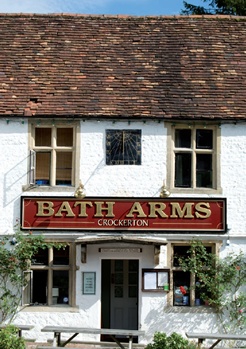 Front facade of the Bath Arms, Crockerton, Wiltshire