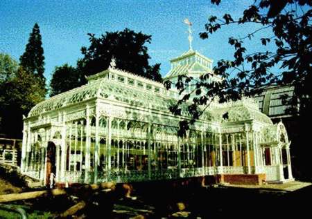 Exterior of the conservatory after re-erection