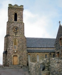 The church tower