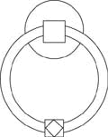 Round knocker, diagram