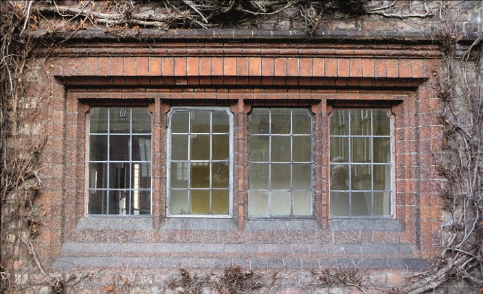 The historic windows of St John's University, York