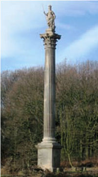 The Duke of Argyll Monument after cleaning