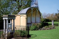 Park with bandstand