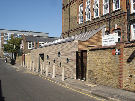 Extension at Randal Cremer School, Hackney, London