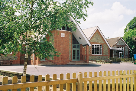 Exterior of St Faith's Primary School, Winchester