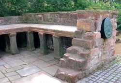 The remains of a Roman hypocaust