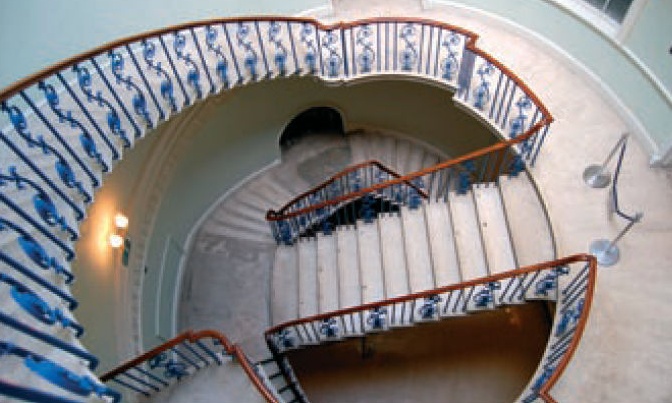 The Navy Office Stair at Somerset House