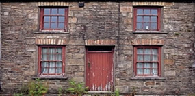 Miner's cottage in Davids Street, Cwmdare