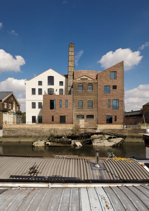 conversion and extension of an industrial building